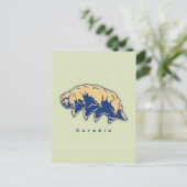 Duurzaam - Tardigrade Briefkaart (Staand voorkant)