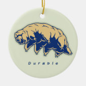 Duurzaam - Tardigrade Keramisch Ornament (Voorkant)