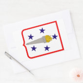 Duurzaamheidscentrum Rechthoekige Sticker (Envelop)