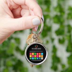Duurzaamheidsdoelen EcoFriendly Motivatie Gift Sleutelhanger