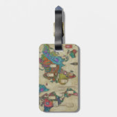 Duurzame Acryl Reis Labels (Achterkant verticaal)