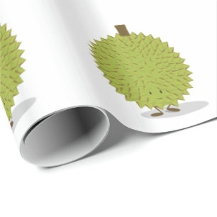 Duurzame fruittekenmerken cadeaupapier