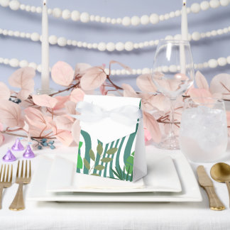 Duurzame gunstbox Kleur Groen Bladeren Natuur Bedankdoosjes