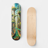 "Duurzame hoogtes" Skateboard (Voorkant)