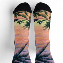 Duurzame Premium Crew Sock Sunrise/Sunset
