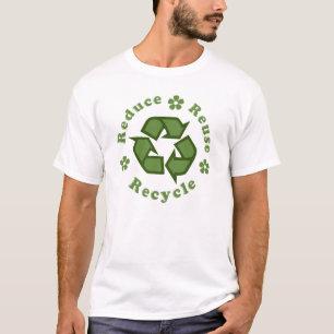 Duurzame Reduce Reuse Recycle T-Shirt