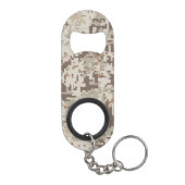 Duurzame stijl Digitaal Camouflage Decor Mini Flessenopener (Achterkant)