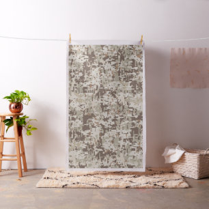Duurzame stijl Digitale Camouflage Pixels Decor Stof