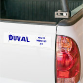 DUVAL BUMPERSTICKER (Op Truck)