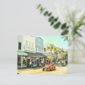 Duval Street Key West Florida Briefkaart (Staand voorkant)