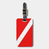 Duvlag Bagagelabel (Voorkant verticaal)