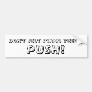 Duw Bumpersticker