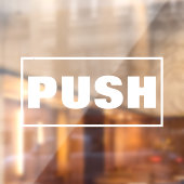 Duw deurteken, raamsticker (Vel 2)