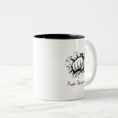 Duw door Inspirerend Mok (Voorkant rechts)