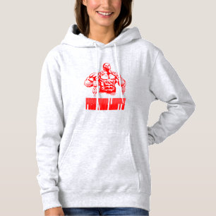 Duw Je Grenzen - Bodybuilding en Vastberadenheid  Hoodie