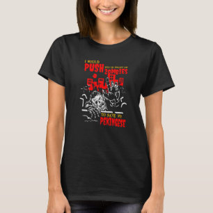 Duw je in Zombies om Pekingese Funny Dog Lo te red T-shirt