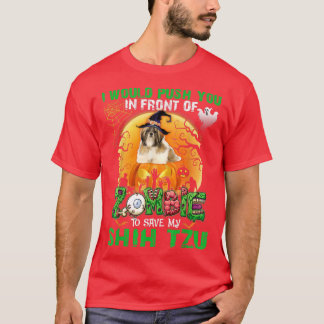 Duw je voor Zombies om mijn schip te redden T-shirt