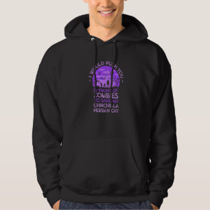 Duw Jou In Zombies Om Mijn Chinchilla Perzisch Te Hoodie