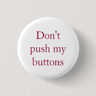 Duw mijn Buttonnen niet Ronde Button 3,2 Cm