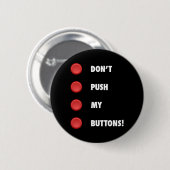 Duw mijn Buttonnen niet! Ronde Button 5,7 Cm (Voorkant /achterkant)