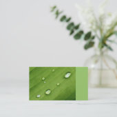 Duw op de Visitekaartjes van de Natuur van Leaf (Staand voorkant)