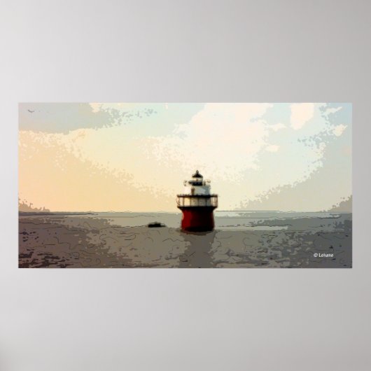 Duxbury Pier, Bug Light Poster (Voorkant)