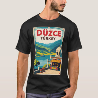 Duzce Turkije Vintage Reizen Toerisme T-shirt