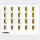 DV-Sticker Ronde Sticker (Vel)