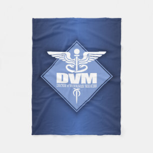 DVM-Cad (diamant) Fleece Deken