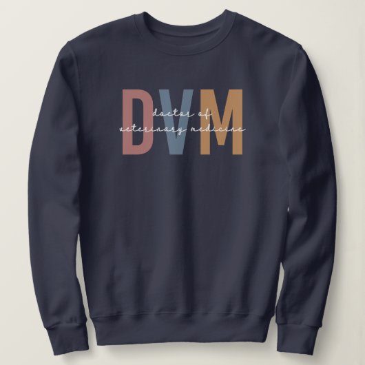 DVM Doctor in de diergeneeskunde Trui (Design voorkant)