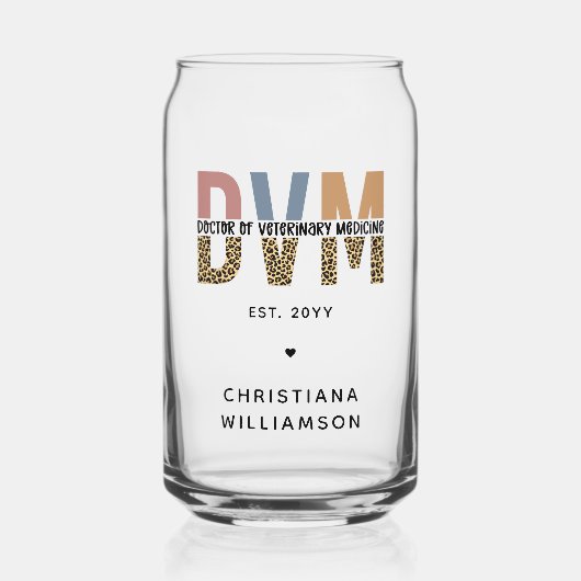 DVM personnalisé Docteur en médecine vétérinaire C (Recto)