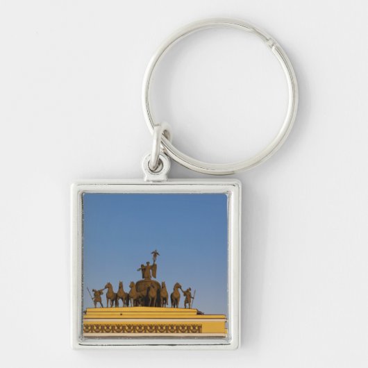 Dvortsovaya Square, Triumphal Arch, sunset Sleutelhanger (Voorkant)