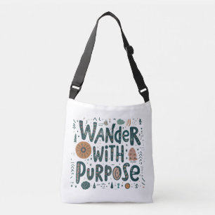 Dwaal met opzet crossbody tas
