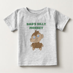 Dwaas Aapje - Baby Fijne Jersey T-Shirt