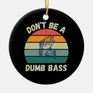 Dwaas Bas Keramisch Ornament