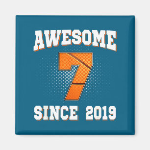 Dwaas Basketbal 7e 2019 7 Oude Jaren Sinds Magneet