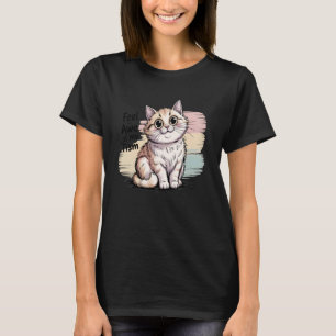 Dwaas BE in AWE Mijn TISM Kat Autisme Moeder Reis T-shirt