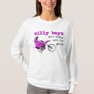 Dwaas Boys Dirt Bike Motocross T-shirt Spreuken Ci