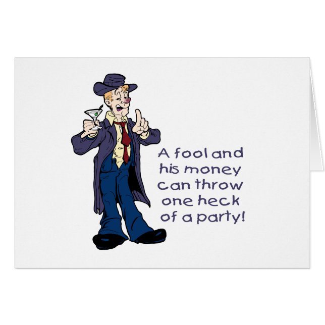 Dwaas en zijn geld (Voorkant Horizontaal)