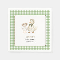 Dwaas Gans Geslachtsonzijdige Baby Shower