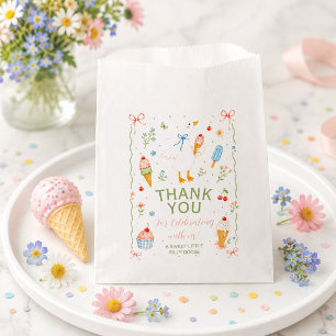 Dwaas Gans Ijs Sociale Baby Shower Favor Zak Bedankzakje