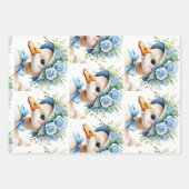 Dwaas Gans Jongen Verjaardag baby shower Inpakpapier Vel (Voorkant)