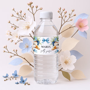 Dwaas Gans Jongens Verjaardag baby shower Waterfles Etiket
