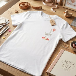 Dwaas Gans Moeder Roze Verjaardagsfeestje Moeder c T-shirt
