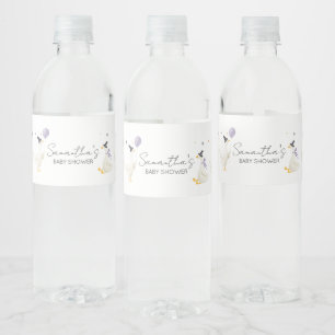 Dwaas Gansje Baby Shower Waterfles Etiket