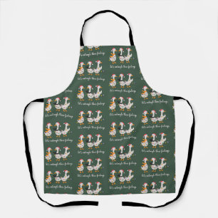 Dwaas Ganzen ABA Kerst RBT BCBA Gedragstherapeut Schort