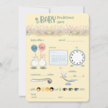 Dwaas ganzen / moeder ganzen baby shower spel