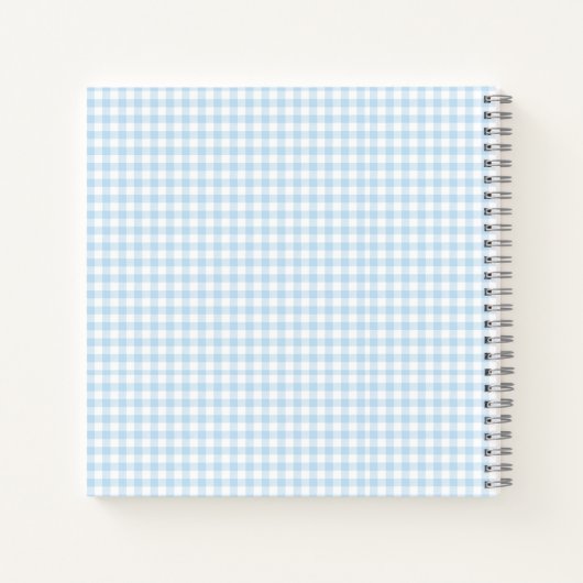 Dwaas Ganzen Roze Strik Coquette Aangepaste Script Notitieboek (Achterkant)