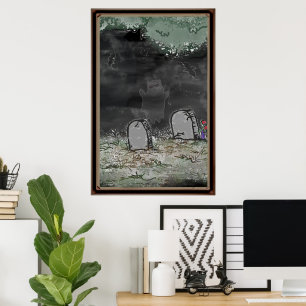 Dwaas Geest Foto Ingelijst Poster