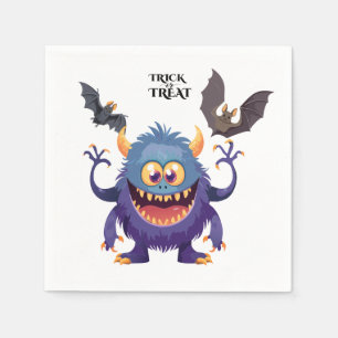 Dwaas Halloween Monster Servet